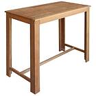 vidaXL Bar Table Solid Acacia Wood 120x60x105 cm