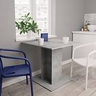 vidaXL Dining Table Concrete Grey 80x80x75 cm Chipboard