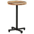 vidaXL Bistro Table Round Ø50x75 cm Solid Reclaimed Wood