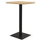 vidaXL Bistro Table Oak Colour 78.5x78.5x107 cm