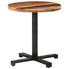 vidaXL Bistro Table Round Ø70x75 cm Solid Reclaimed Wood