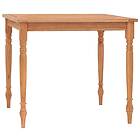vidaXL Batavia Table 85x85x75 cm Solid Teak Wood