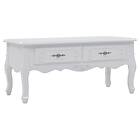 vidaXL Coffee Table 100x50x46 cm White