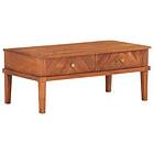 vidaXL Coffee Table 100x50x41 cm Solid Acacia Wood