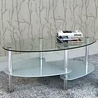 vidaXL Coffee Table with Exclusive Design White