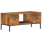 vidaXL Kahvipöytä 90x45x40 cm Solid Mango Wood