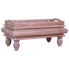 vidaXL Coffee Table Brown 90x50x40 cm Solid Mahogany Wood