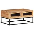 vidaXL Kahvipöytä 90x60x40 cm Solid Acacia Wood