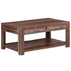 vidaXL Coffee Table Solid Wood Vintage 88x50x38 cm