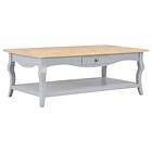 vidaXL Coffee Table Grey 110x60x40 cm MDF