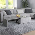 vidaXL Coffee Table Concrete Grey 150x50x35 cm Chipboard