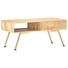 vidaXL Coffee Table 95x50x42 cm Solid Mango Wood