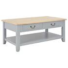 vidaXL Coffee Table Grey 100x55x40 cm Wood