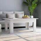 vidaXL Coffee Table White 100x60x42 cm Chipboard