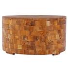 vidaXL Kahvipöytä 60x60x35 cm Solid Teak Wood
