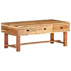 vidaXL Kahvipöytä 100x50x40 cm Solid Acacia Wood