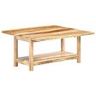 vidaXL Extendable Coffee Table 90x(45-90)x45 cm Solid Mango Wood