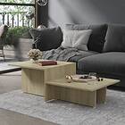 vidaXL Coffee Table Sonoma Oak 111.5x50x33 cm Chipboard