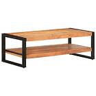 vidaXL Coffee Table 120x60x40 cm Solid Acacia Wood