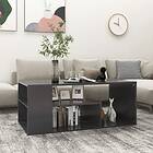 vidaXL Coffee Table Grey 100x50x40 cm Chipboard