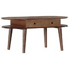 vidaXL Coffee Table 100x50x46 cm Solid Acacia Wood