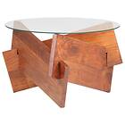 vidaXL Coffee Table 60 cm Solid Acacia Wood