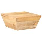 vidaXL Coffee Table V-shape 66x66x30 cm Solid Mango Wood