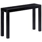 vidaXL Console Table Black 118x30x76 cm Solid Mango Wood