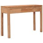 vidaXL Console Table 110x35x75 cm Solid Teak Wood