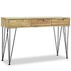 vidaXL Console Table 120x35x76 cm Solid Teak