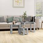 vidaXL Nesting Tables 3 pcs Concrete Grey Chipboard