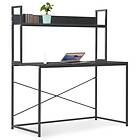 vidaXL Computer Desk Black 120x60x138 cm