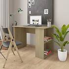 vidaXL Desk Sonoma Oak 110x60x73 cm Chipboard