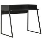 vidaXL Desk Black 90x60x88 cm