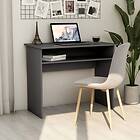 vidaXL Desk Grey 90x50x74 cm Chipboard