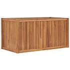 vidaXL Raised Bed 100x50x50 cm Solid Teak Wood