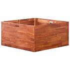 vidaXL Garden Raised Bed Acacia Wood 100x100x50 cm