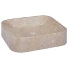 vidaXL Sink Grey 40x40x10 cm Marble