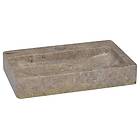 vidaXL Sink Grey 38x24x6.5 cm Marble