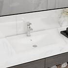 vidaXL Luxury Basin with Faucet Hole Matt White 60x46 cm Ceramic