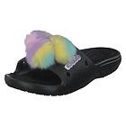 Crocs Classic Fur Sure Slide (Women's)