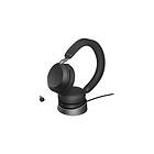 Jabra Evolve2 75 UC Stereo USB-C with Stand Wireless On-ear Headset