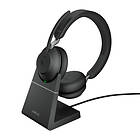 Jabra Evolve2 65 MS Stereo USB-C with Stand Wireless On Ear