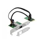 DeLock Mini PCIe I/O PCIe half size 1 x Gigabit LAN (95267)