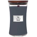 WoodWick Large Bougies Parfumées Indigo Suede