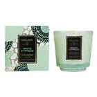Voluspa Petite Pedestal Candle White Cypress