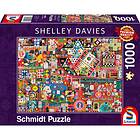 Schmidt Vintage Board Games Shelley Davies Puzzle 1000 Palaa