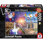 Schmidt Las Vegas Night And Day Lars Stewart Puzzle 1000 Bitar