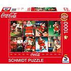 Schmidt Coca Cola Santa Claus Puzzle 1000 Bitar