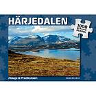 Svenskapussel Härjedalen Helags & Predikstolen Pussel 1000 Bitar